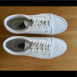 Special edition vans x totokaelo white patent 8.5